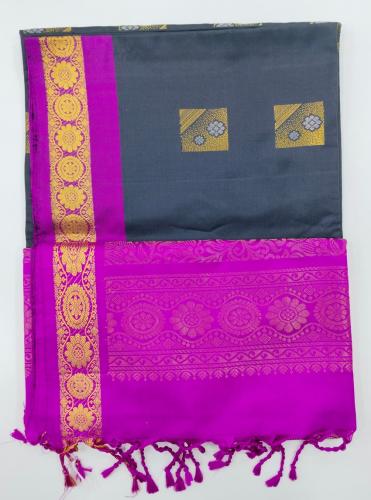 SOFT SILK SAREE WITH BLOUSE